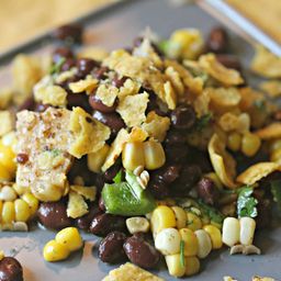 Black Bean Salad With Corn, Cilantro, and Chili-Lime Vinaigrette Recipe