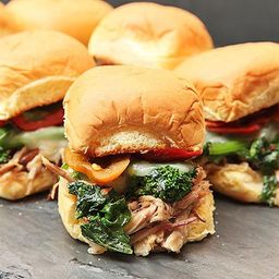Roast Pork and Broccoli Rabe Sandwiches Recipe
