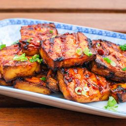 Grilled Tofu With Chipotle-Miso Sauce Recipe