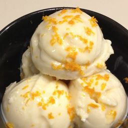 Almond Tofu Ice Cream with Honey Swirl Recipe