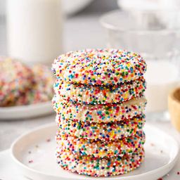 Funfetti Cookies (made with cake mix!) - My Baking Addiction