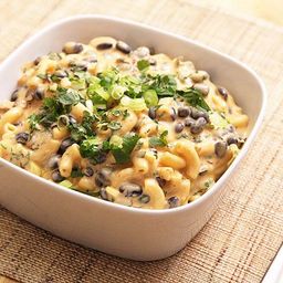 Macaroni and Cheese With Black Beans and Chipotle Recipe
