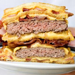 The Double Bacon Hamburger Fatty Melt Recipe