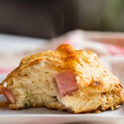 Easy Ham and Cheese Scones Recipe