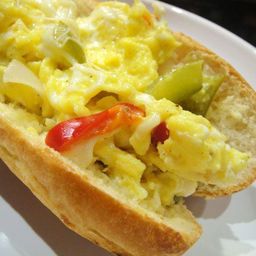 Peppers and Eggs Sandwich Recipe