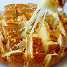 Cheesy Pull-Apart Garlic Bread - Just a Taste