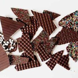 Two Ingredient Chocolate Bark