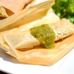 Tamales With Green Chili and Pork Recipe