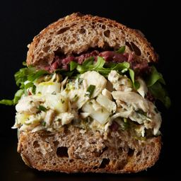 Lemon-Caper Tuna Sandwich