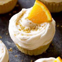 Fresh-Squeezed Mimosa Cupcakes