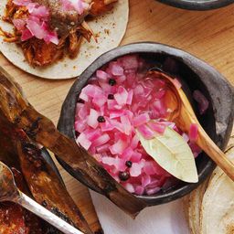 Yucatán-Style Pickled Red Onions in Sour-Orange Juice Recipe