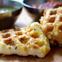 Waffle Iron &#34;Fried&#34; Cheese (Queso Frito) Recipe