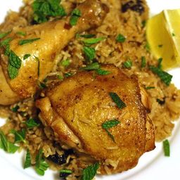 Chicken and Rice With Almonds and Dried Cherries Recipe