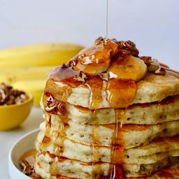 Banana Nut Pancakes - Just a Taste
