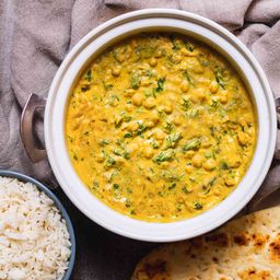 Chickpea, Coconut, and Cashew Curry Recipe