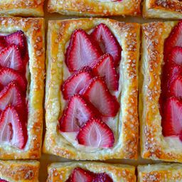 5-Ingredient Strawberry Breakfast Pastries - Just a Taste