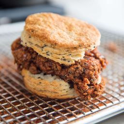 Black Sesame Buttermilk Biscuits Recipe