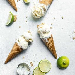 Easy Key Lime Pie Ice Cream | My Baking Addiction