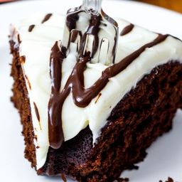 Chocolate Gingerbread Bundt Cake with Cream Cheese Frosting