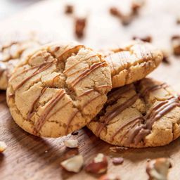 Hazelnut Cookies With Milk Chocolate Recipe