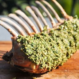Mustard and Herb Crusted Rack of Lamb Recipe